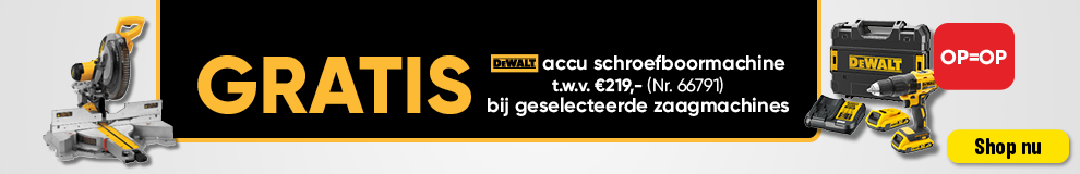 DPT100 | DeWALT gratis boormachine -