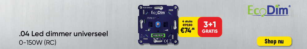 DPT100 | Ecodim Led dimmer universeel 3 plus 1 gratis 1-1