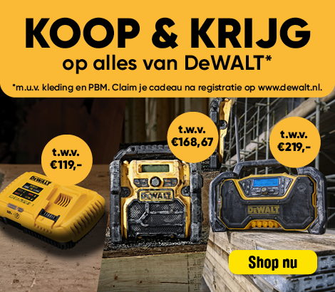 HM33 | DeWALT koop en krijg 1-1