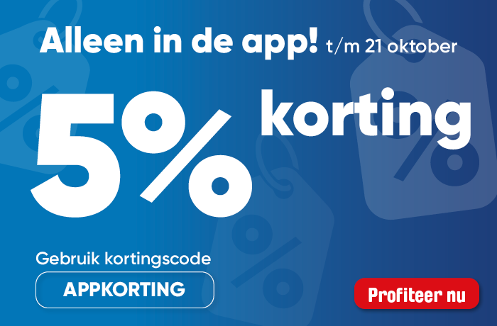 HMmob | 5 procent app korting 1-1