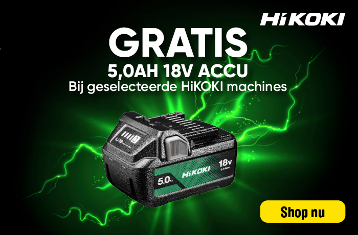 HMmob | hikoki gratis accu actie 2-1