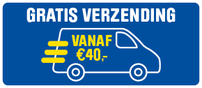 Gratis verzending vanaf € 40,-