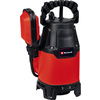 Einhell Schmutzwasserpumpe GC-DP 3325 (330 W, 9.500 L/h Förderleistung, max. 6 m Förderhöhe, 25 mm Fremdkörper, thermischer Überlastschutz, inkl. Universalanschluss