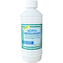 De Parel De Parel acryl verdunner 500ml - 10218 - van Toolstation