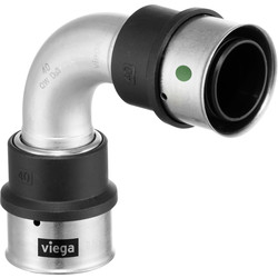 Viega Viega Smartpress 6716 pers kniekoppeling 90° 20mm - 10385 - van Toolstation