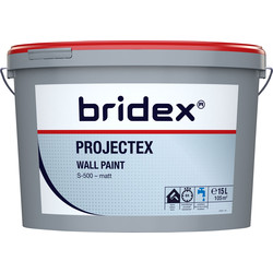 Bridex Bridex Projectex muurverf mat 15L wit - 10646 - van Toolstation