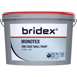 Bridex Bridex Monotex muurverf extra dekkend mat 15L wit - 10650 - van Toolstation
