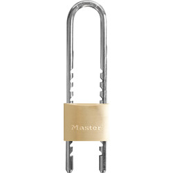 Master Lock Master Lock hangslot met verstelbare beugel, 70 tot 155mm 50mm - 11552 - van Toolstation