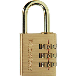Master Lock Master Lock combinatiehangslot Aluminium, 30mm - 11560 - van Toolstation