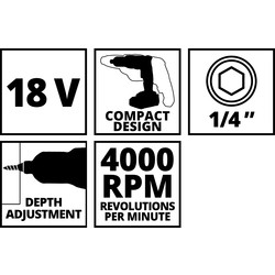 Einhell TE-DY 18 accu gipsplaatschroevendraaier (body)