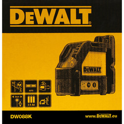 DeWALT DW088K kruislijnlaser