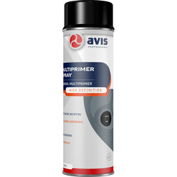 Avis Avis multiprimer spray 500ml zwart - 12517 - van Toolstation