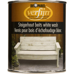 Verfijn Verfijn Steigerhoutbeits 750ml white wash - 12525 - van Toolstation