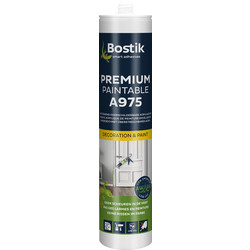 Bostik Bostik Premium A975 acrylaatkit anti-crack Wit 310ml - 12752 - van Toolstation