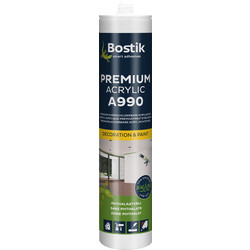 Bostik Bostik Premium A990 acrylaatkit Wit 310ml - 12753 - van Toolstation