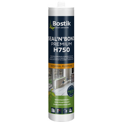 Bostik Bostik Premium H750 lijmkit universeel Zwart 290ml - 12757 - van Toolstation