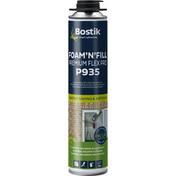 Bostik Bostik Premium P935 PU-gunfoam elastisch Wit 750ml 12763 van Toolstation