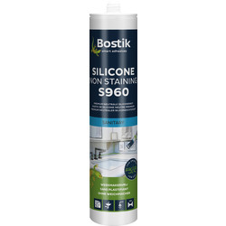 Bostik Bostik Premium S960 siliconenkit non-stain Wit 310ml - 12764 - van Toolstation