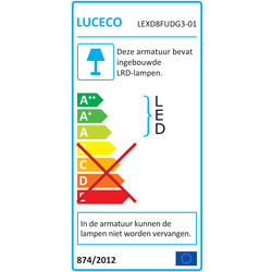 Luceco LED wandlamp IP54
