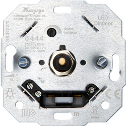 Kopp Kopp universele LED druk/draaidimmer 3-100w wissel inbouw R, L - 16686 - van Toolstation