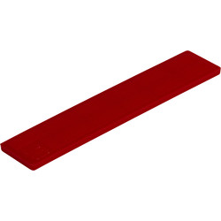 Köhler Woodcap Kunststof rasterblokje 20x3mm Rood 19479 van Toolstation