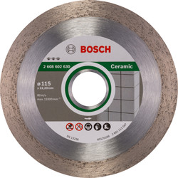 Bosch Bosch Best for Ceramic diamantschijf tegels 115x22,2x1,8mm 19679 van Toolstation