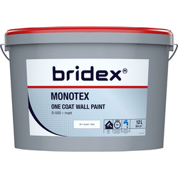 Bridex Bridex Monotex muurverf extra dekkend mat 12L wit - 20557 - van Toolstation