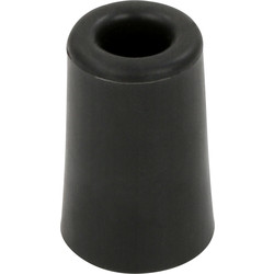 DX DX rubber deurbuffer zwart Ø30x24mm - 21303 - van Toolstation