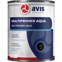 Avis Avis Multiprimer Aqua 1L zwart 21630 van Toolstation