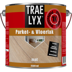 Trae Lyx Trae Lyx parketlak & vloerlak 2.5L mat 21657 van Toolstation