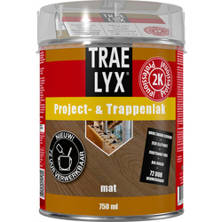 Trae Lyx Trae Lyx projectlak & trappenlak 750ml mat 21674 van Toolstation