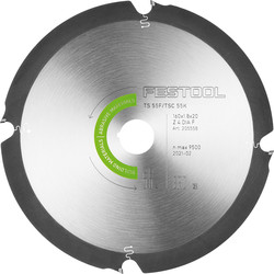 Festool Festool cirkelzaagblad 160x20x1,8mm 4T DIA vezelcement 24047 van Toolstation