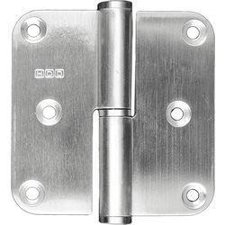 HDD paumel 80x80 inox rechts