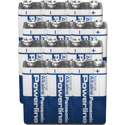 Panasonic Panasonic Powerline batterij 9V 6LR61 - 24255 - van Toolstation