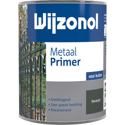 Wijzonol Wijzonol metaal primer 750ml blauwgrijs 24259 van Toolstation