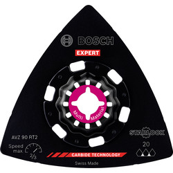 Bosch Bosch Starlock specie & hout schuurplateau EXPERT Carbide RIFF 90mm - 24387 - van Toolstation