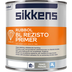 Sikkens Sikkens Rubbol BL Rezisto Primer Acryl 1L zuiver wit RAL9010 - 25498 - van Toolstation