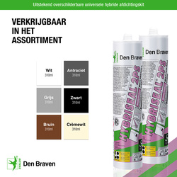 Zwaluw / Zwaluw hybriseal-2PS beglazingskit 6