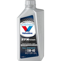 Valvoline Valvoline Synpower SAE motorolie 5W-40; 1L - 25886 - from Toolstation