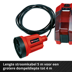 Einhell GE-SP 18 LL Li Solo accu dompelpomp (body)