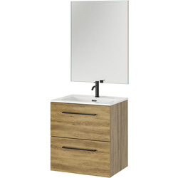 Tiger / Tiger Reef badkamermeubelset 60cm Donker eiken