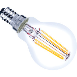 Integral LED Integral LED lamp filament kogel E14 4W 430lm 2700K 29898 van Toolstation
