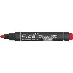 Pica Classic 520/40 Permanent Marker rood - ronde punt