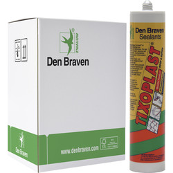 Zwaluw Zwaluw tixoplast afdichtingskit Zwart 310ml - 31712 - van Toolstation
