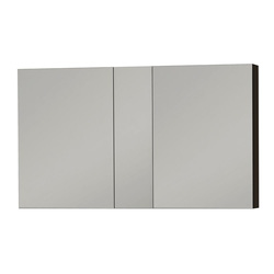 Tiger S-line Spiegelkast 120 cm met 2 enkelzijdige spiegeldeuren
