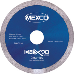 Mexco Mexco Ceramic Diamond Blade 115mm tegels 33248 van Toolstation