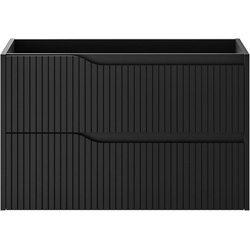 Tiger / Tiger Nook wastafelonderkast 80cm Mat zwart