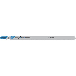 Bosch / Bosch Decoupeerzaagblad T718BF Flexibele Metal-Sandwich 180mm