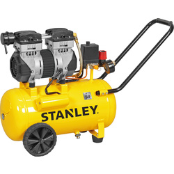 Stanley Stanley DST150/8/24 Silent compressor olievrij 24L - 34546 - van Toolstation