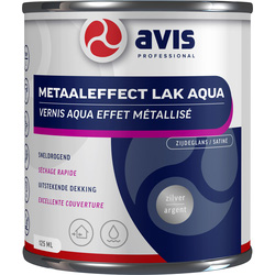 Avis Avis Metaaleffect Lak Aqua 125ml zilver 35175 van Toolstation